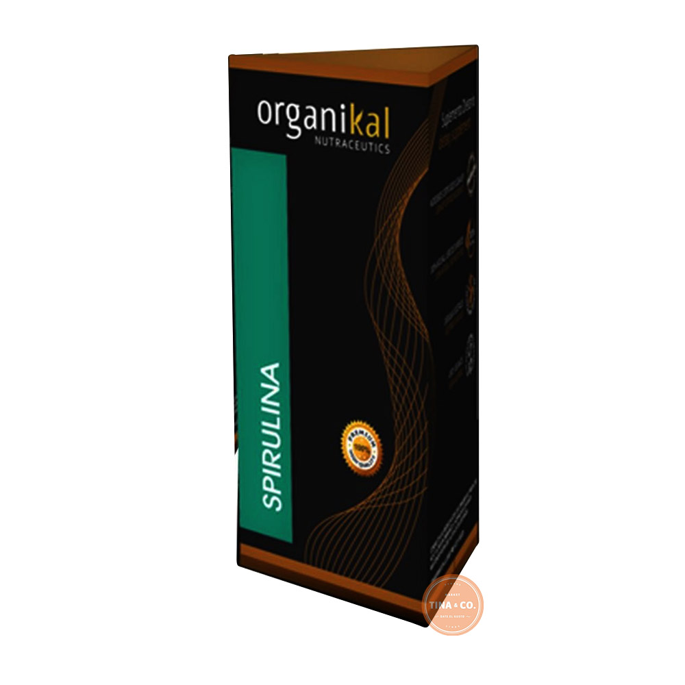 Organikal Spirulina - 60 Tabletas 